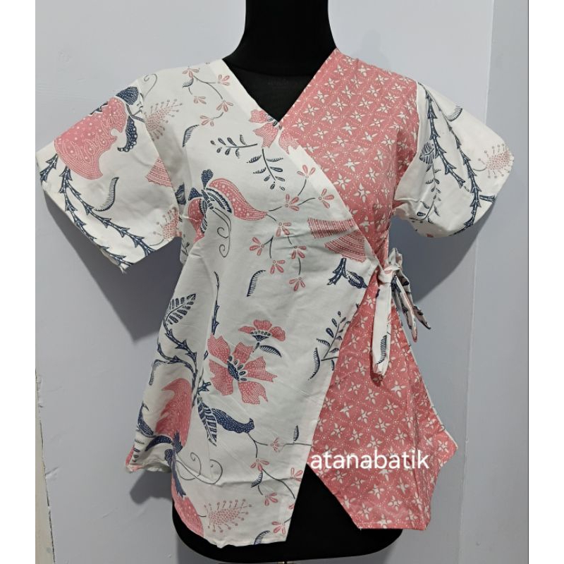 Blus batik pendek remaja