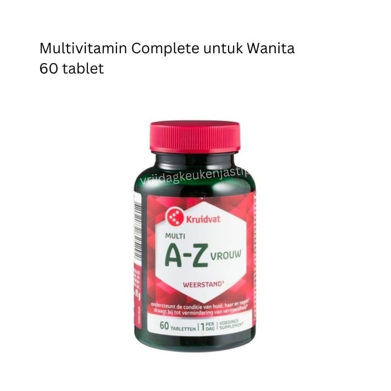 Multivitamin Kruidvat Sehari-hari untuk Pria/Wanita