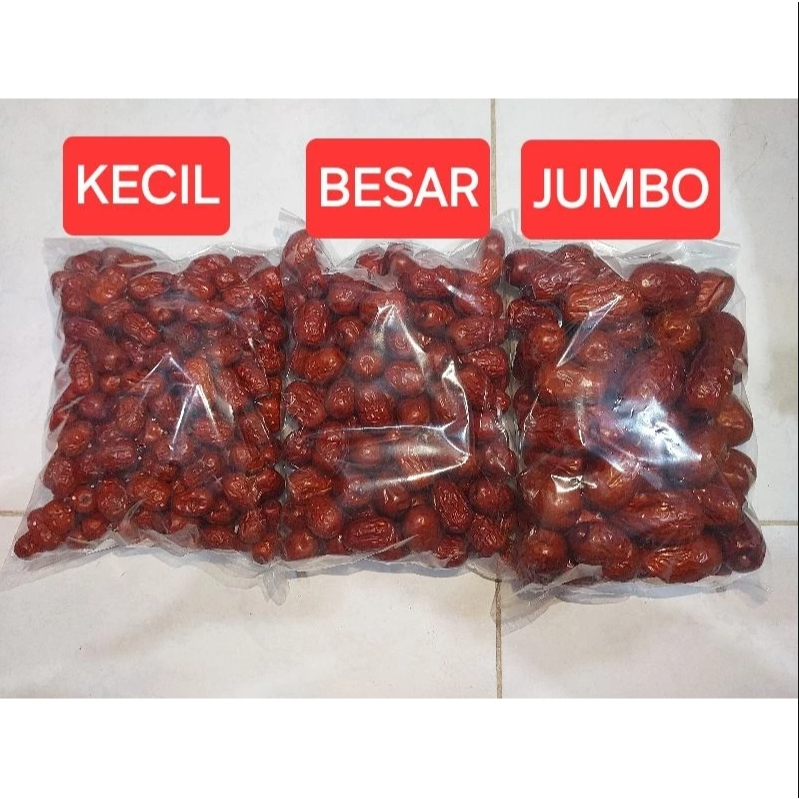 

Angco HongZao Jujube 500Gr Ang Co Hong Zao 红枣 Untuk Tambah Darah dan Kesehatan Stamina