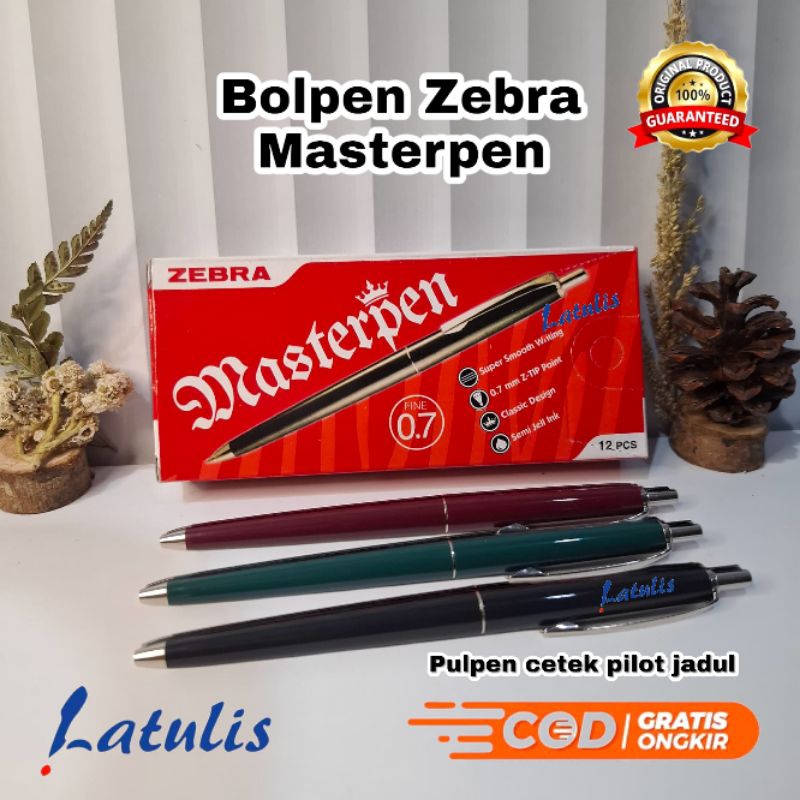 PULPEN CETEK PEN PILOT JADUL ZEBRA MASTERPEN