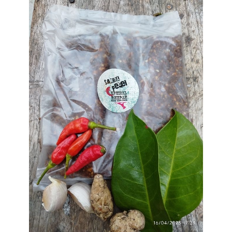 

sambel pecel rempah