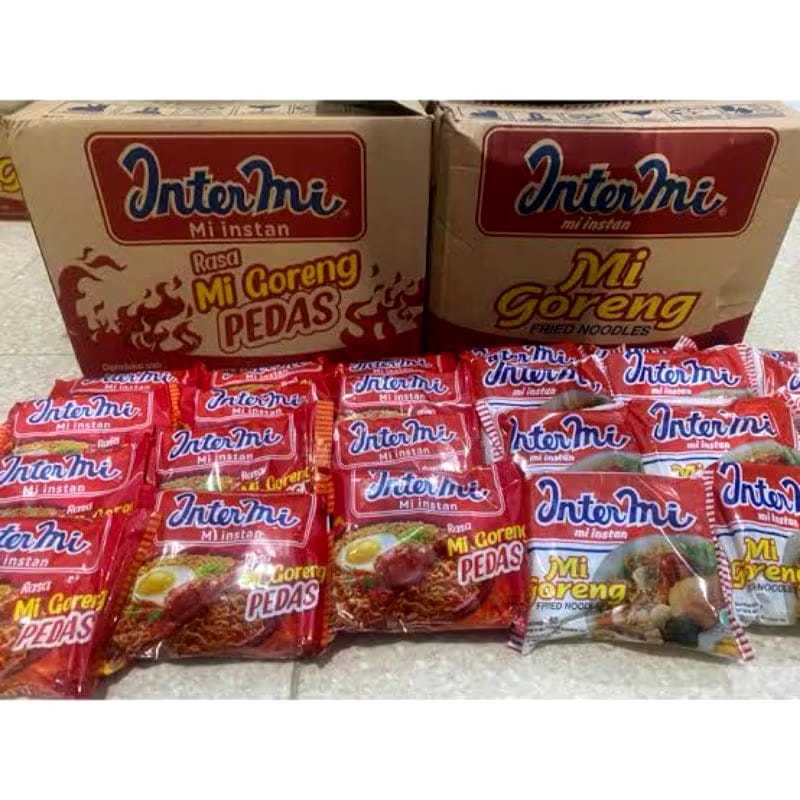 

(1 Dus isi 40 Pcs) MIX Intermie pedas dan goreng