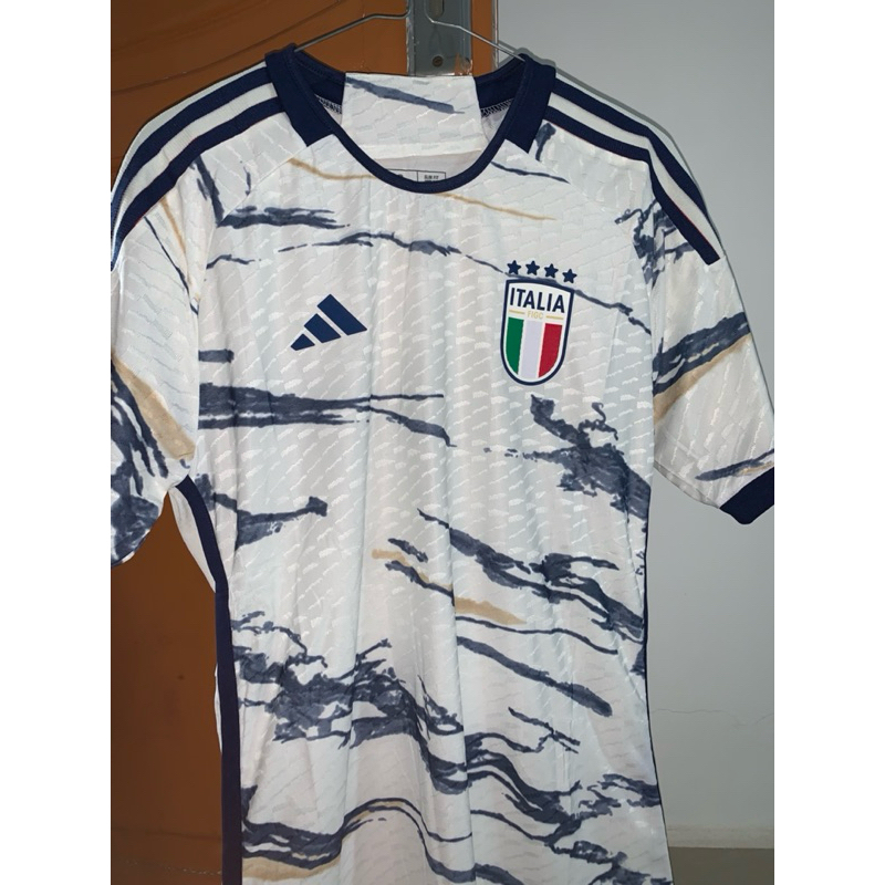 Jersey italia away 2023 player issue euro qualifiers 2024