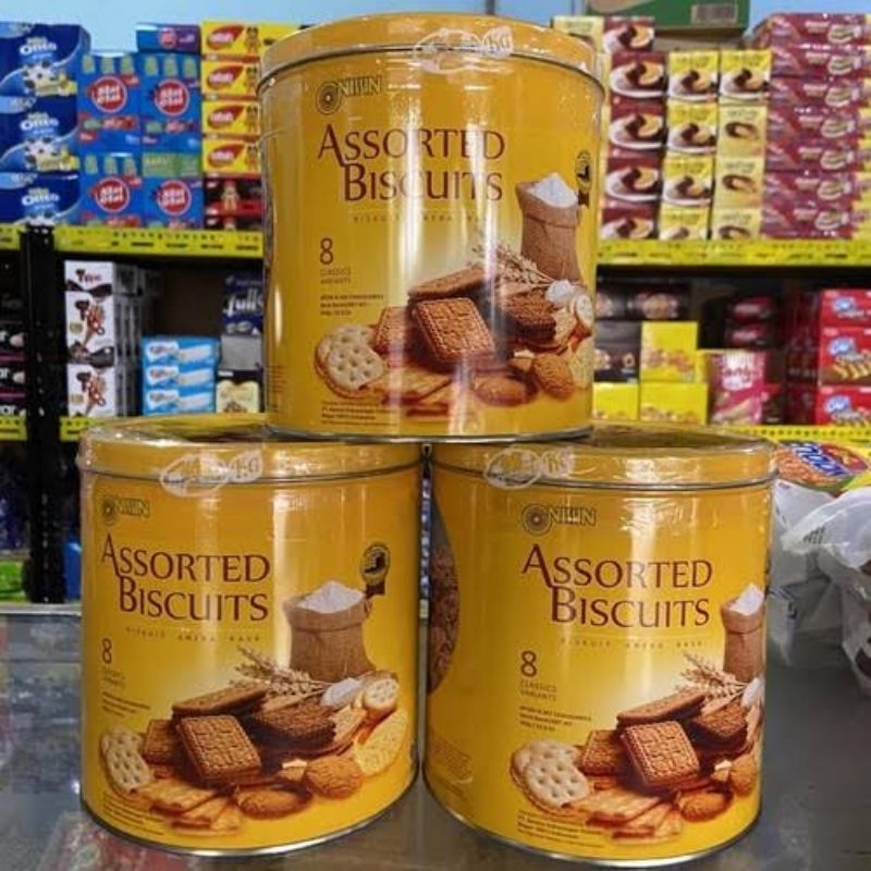 

NISSIN ASSORTED YELLOW 650gr TIN