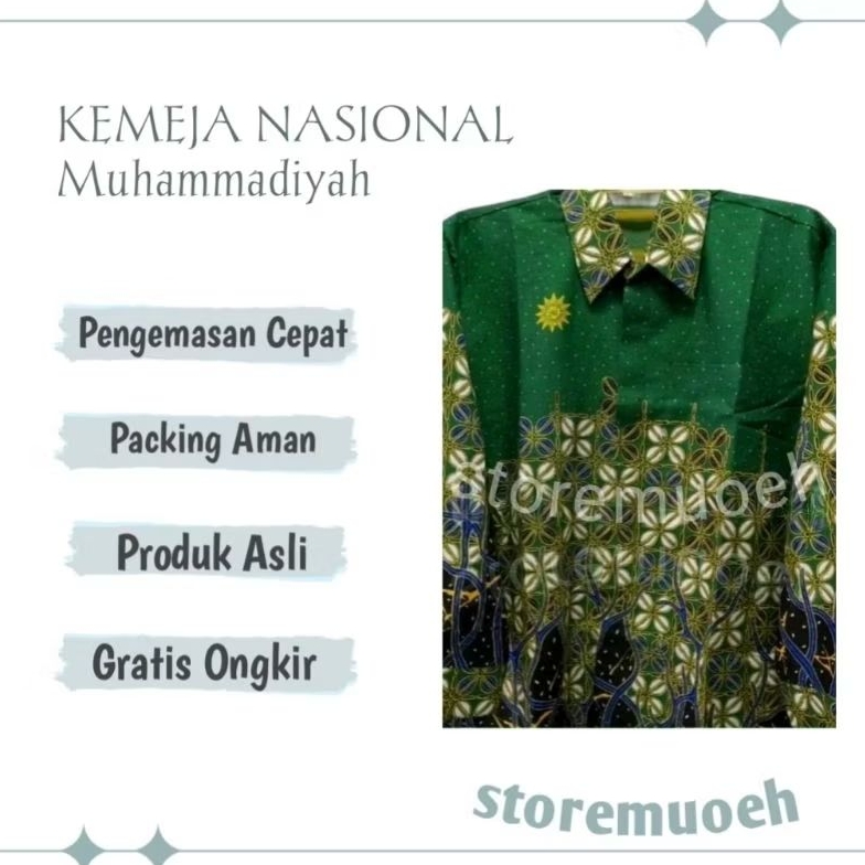 Kemeja Muhammadiyah Nasional