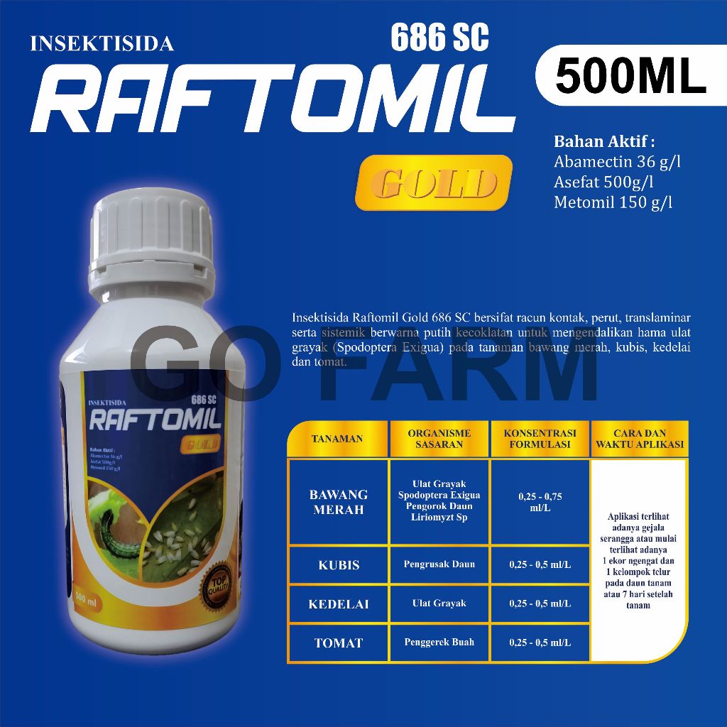 RAFTOMIL GOLD 686SC 500ML