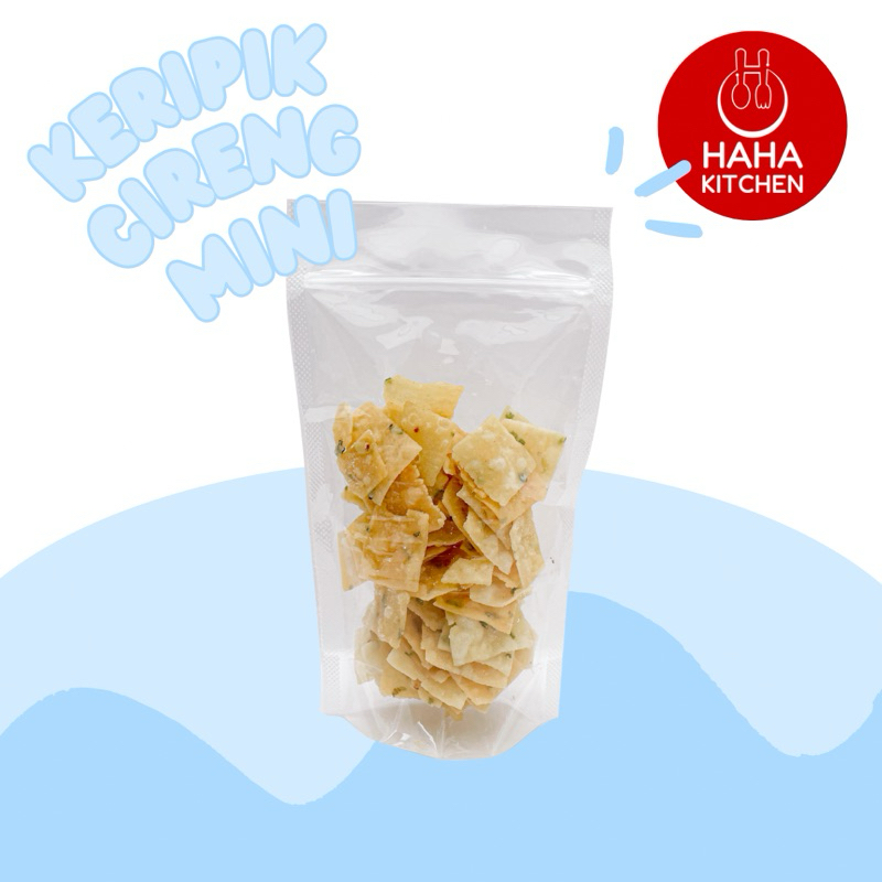 

[MINI] Keripik Cireng Haha Kitchen Cemilan renyah dan gurih kemasan kecil