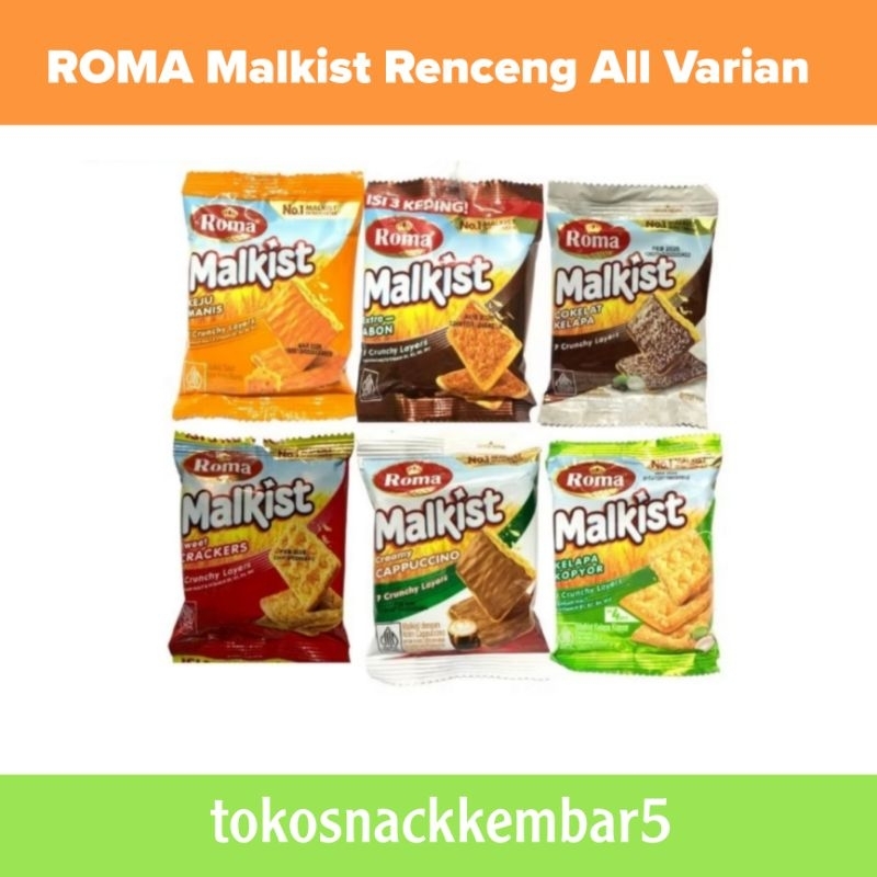 

Roma Malkist Renteng isi 10 All Varian