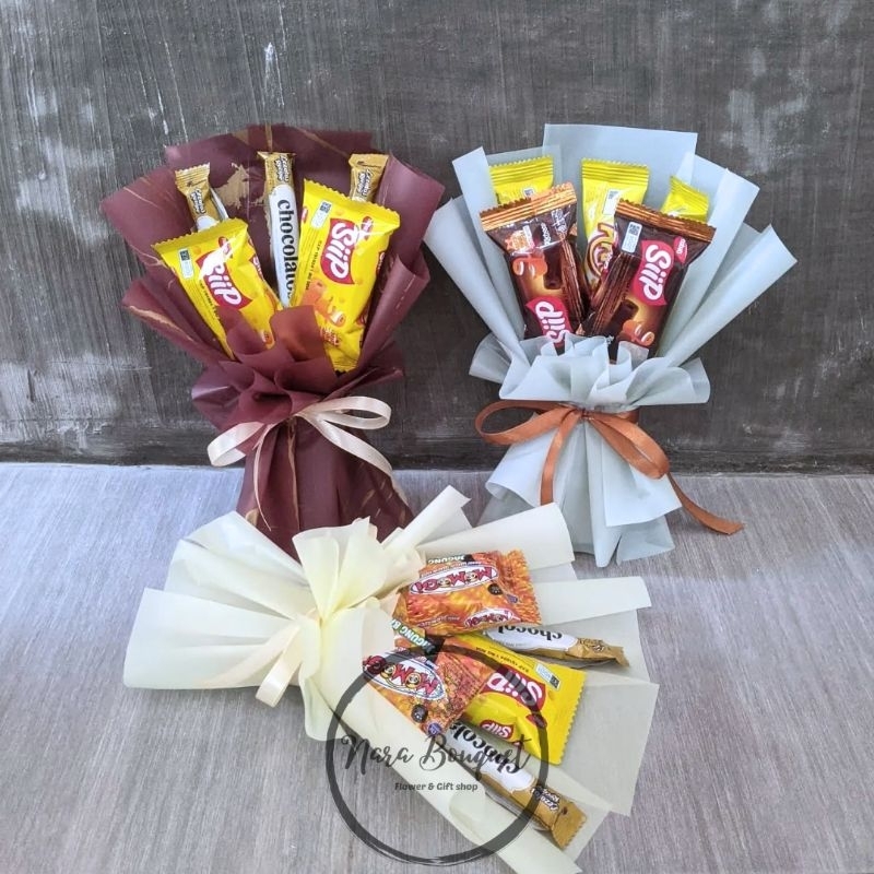

Buket Snack murah paket 2,5k Buket Nara Bouquet murah cantik