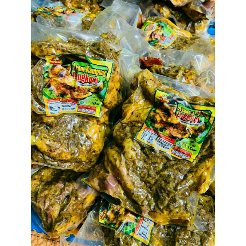 

Ayam kampung lengkuas 1 ekor / ayam kampung serundeng