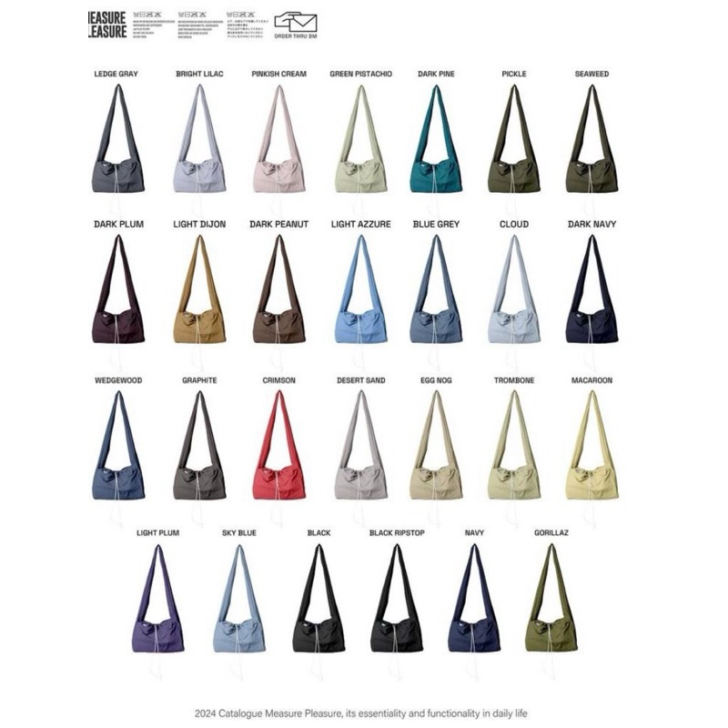 MEASURE PLEASURE ONIGIRI BAG