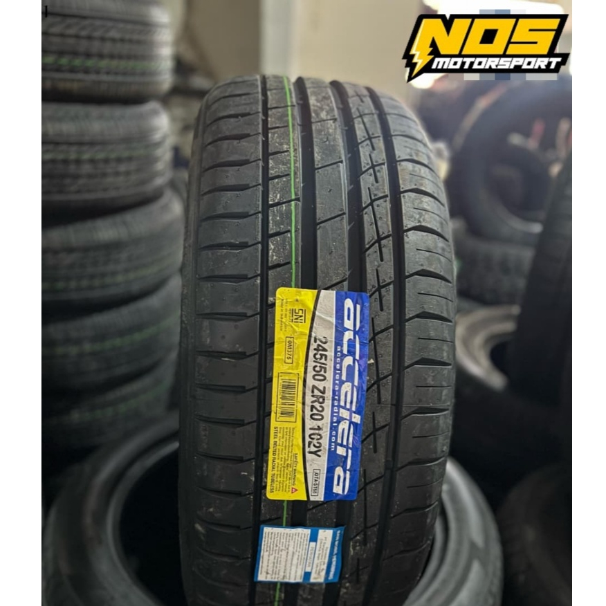 BAN TUBELESS 245/50 R20 ACCELERA BAN MOBIL IOTA ST68 245 50 RING 20 - UNTUK PASANG DI TOKO