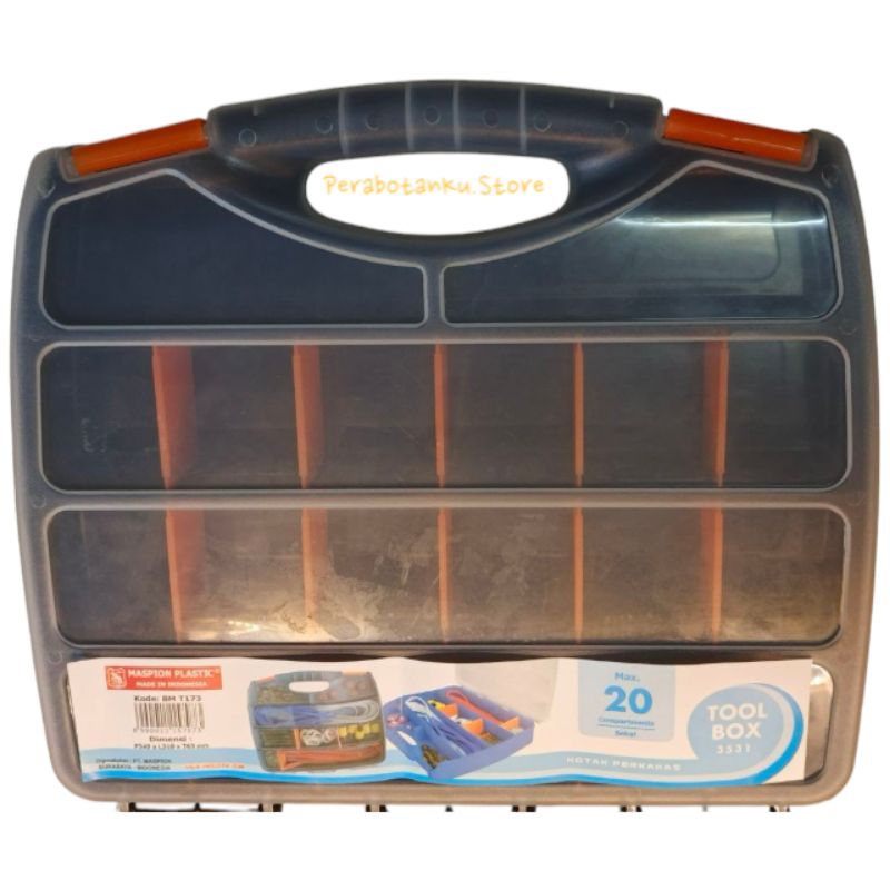 TOOL BOX TYPE 3531 MASPION / TEMPAT PERKAKAS MULTIGUNA