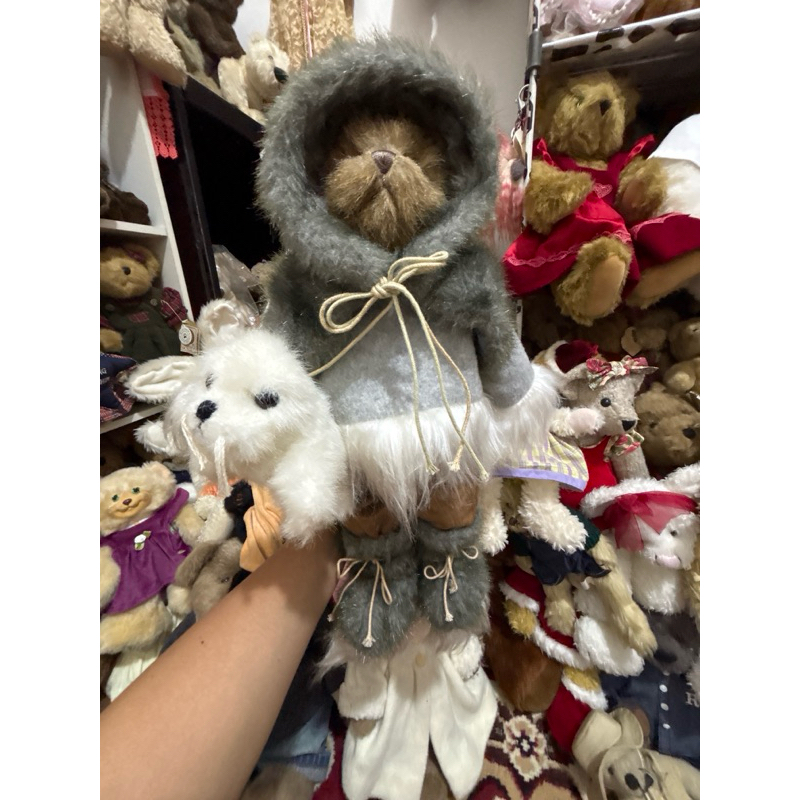 The Bearington Collection Rick and Slick Rare Limited Retired Plush Seal Bear