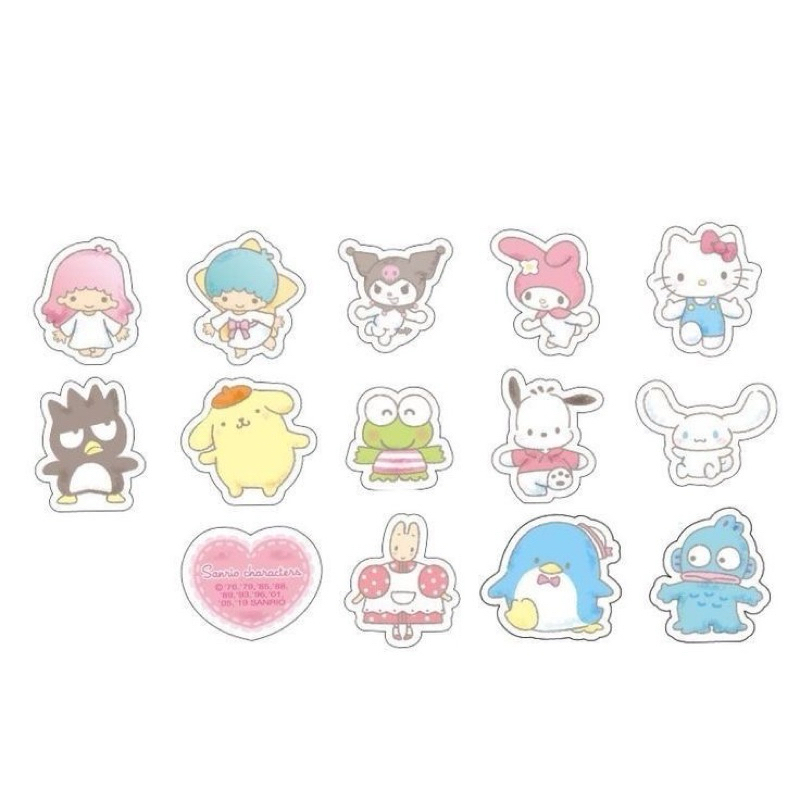 

60 PCS Stiker Sanrio free 5 random stiker laptop anti luntur
