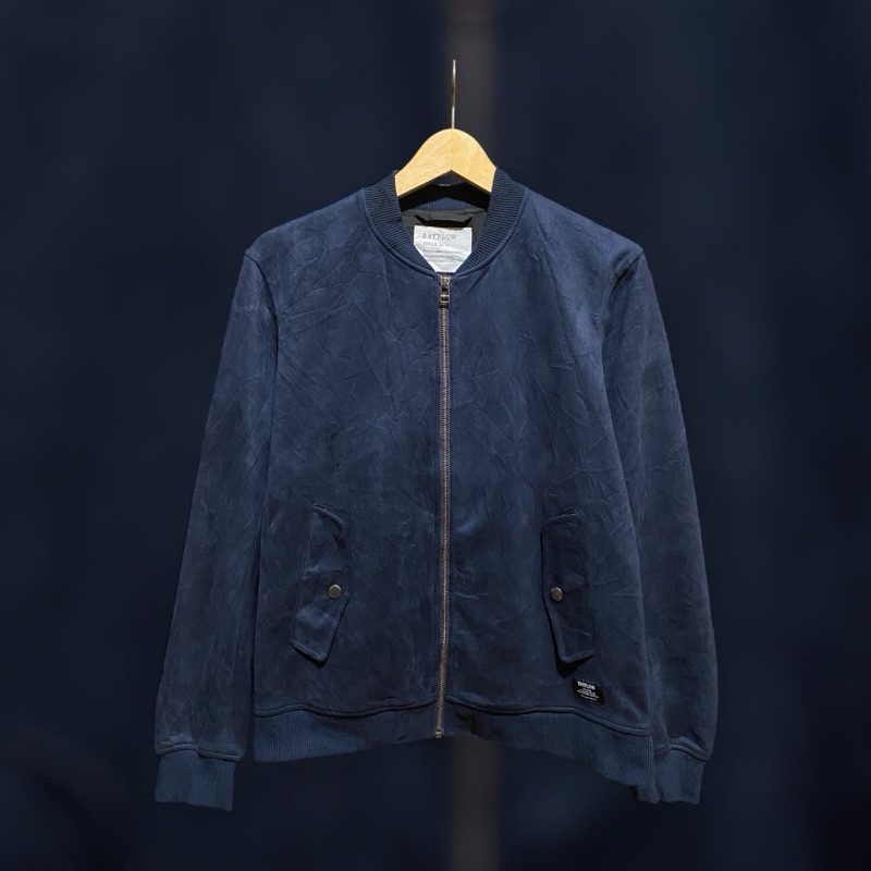 SUEDE NAVY BOMBER