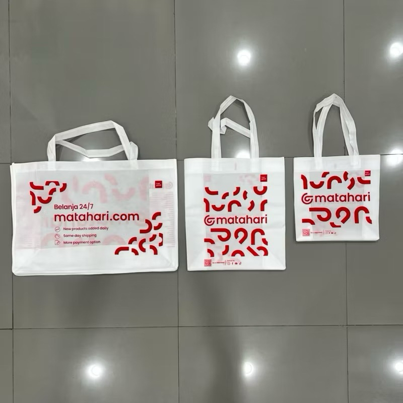 

Spunbond Tas belanja Matahari S-L