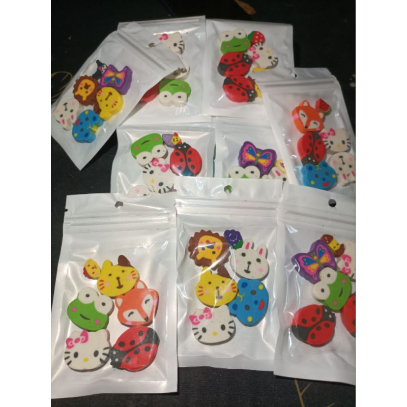 

penghapus lucu/ penghapus karakter 5pcs