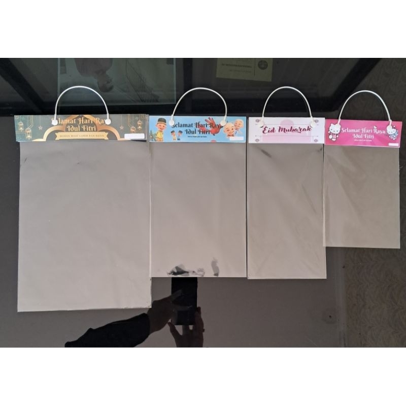 

COSTUM Plastik Lebel Bingkisan Ulang Tahun / Idul Fitri dll