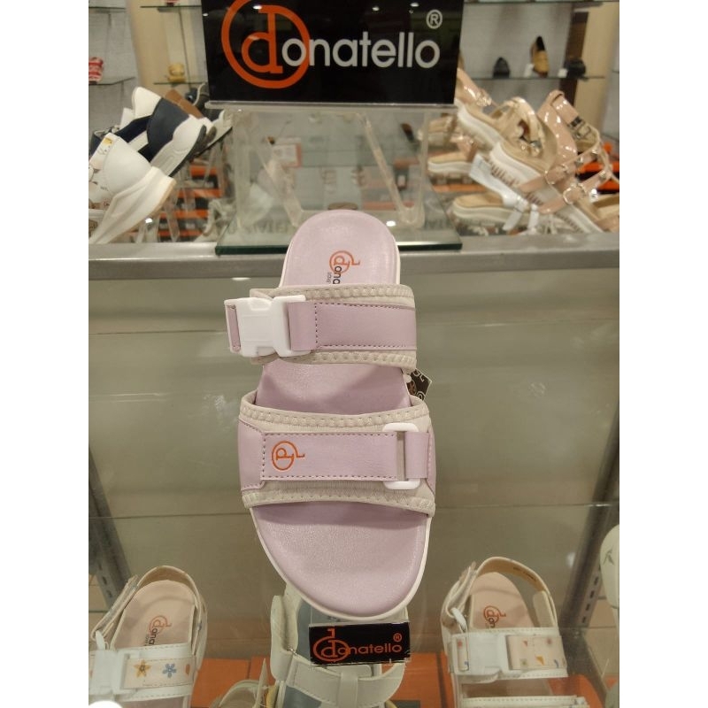 Sandal sepatu anak wanita donatello lavender