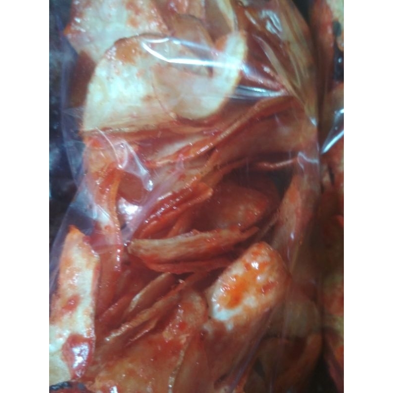 

kripik singkong pedas