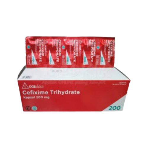 CEFIXIME 200MG BOX 100 TABLET