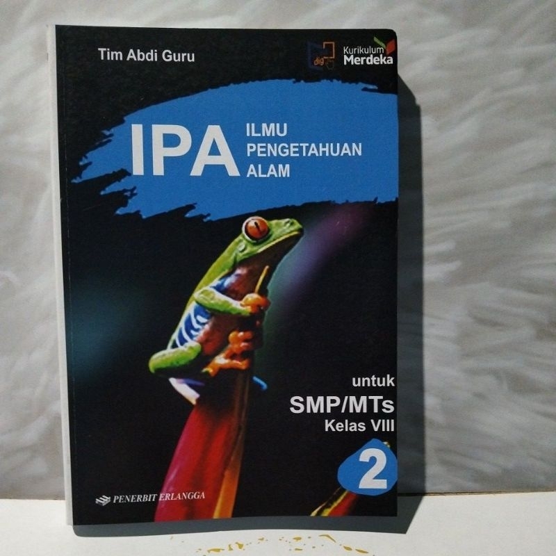 buku bekas IPA ilmu pengetahuan alam SMP kelas 8