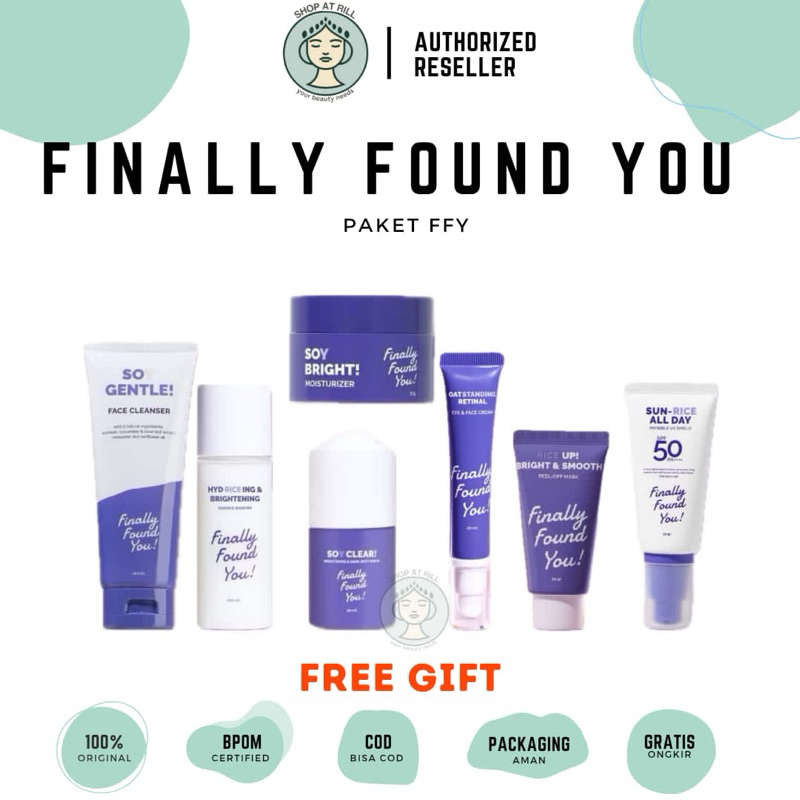 [READY] Finally Found You Soy Bright Moisturizer - 2in1 Primer Makeup dan Gel HYDRICEING & BRIGHTENI