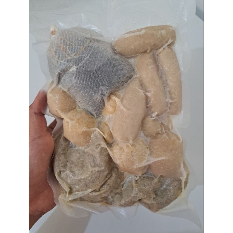 

PALEMBANG pempek campur 15pcs + cuko vacum frozen