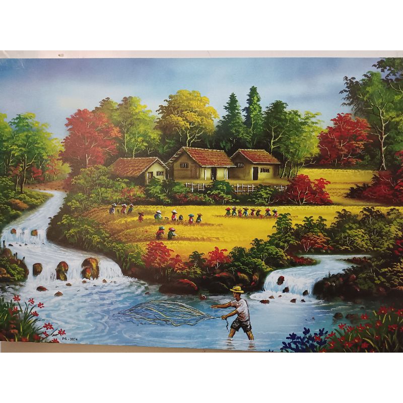 Poster Pemandangan Alam