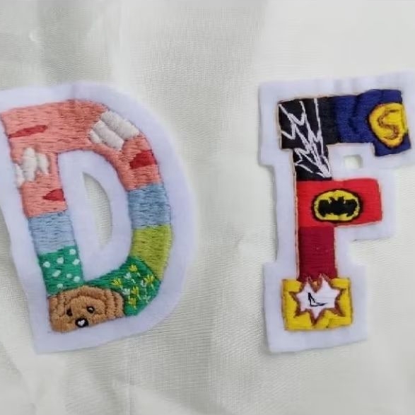 Patch Gambar Sulam Handmade PREMIUM customize Design