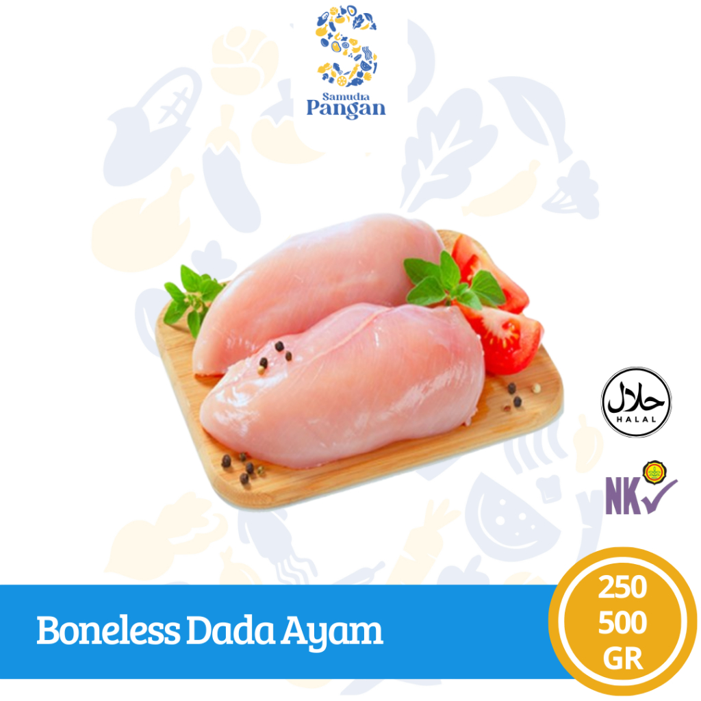 

Fillet Dada Ayam Boneless / Dada Ayam Fillet 250 - 500gr
