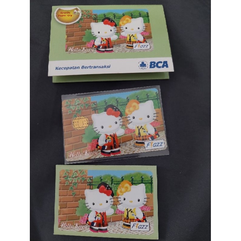 Flazz Card BCA Hello Kitty. New