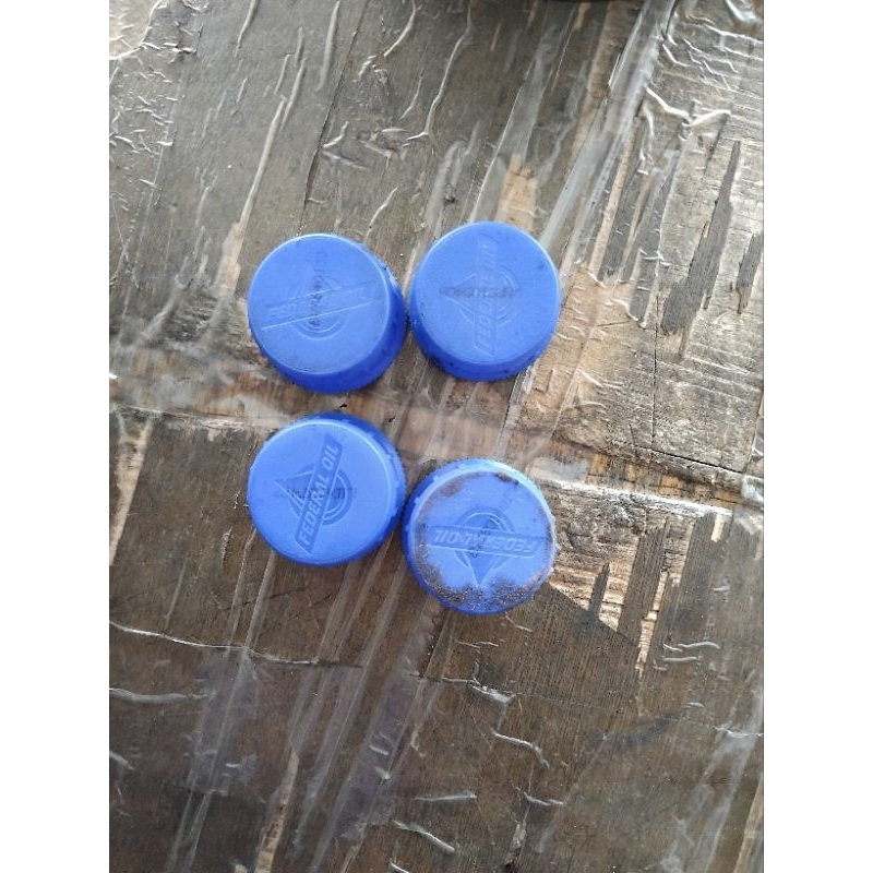 TUTUP BOTOL OLI FEDERAL WARNA BIRU BAGUS BERKUALITAS