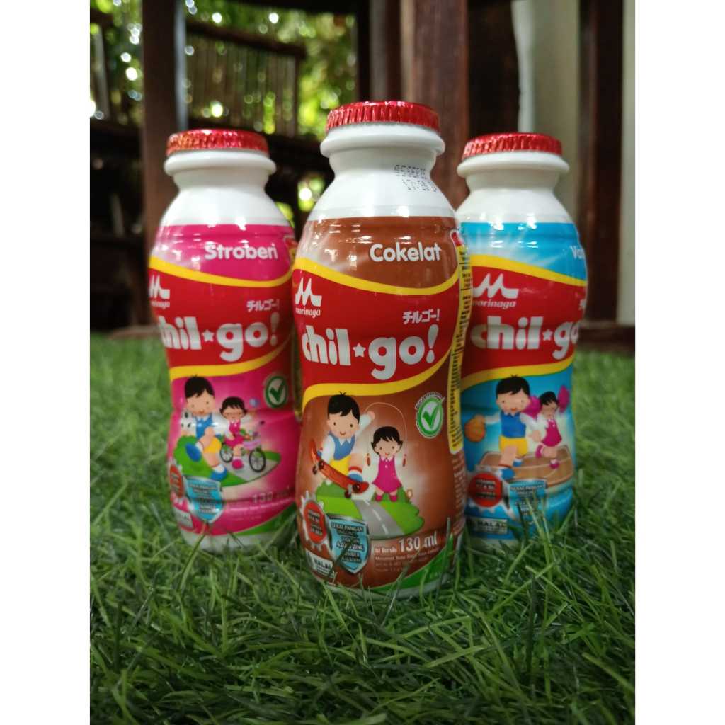 Morinaga chil-go Susu Cair Steril SATUAN  ChilGO Chil Go Cair Chil Go Liquid Milk 130 ML Chilgo Milk