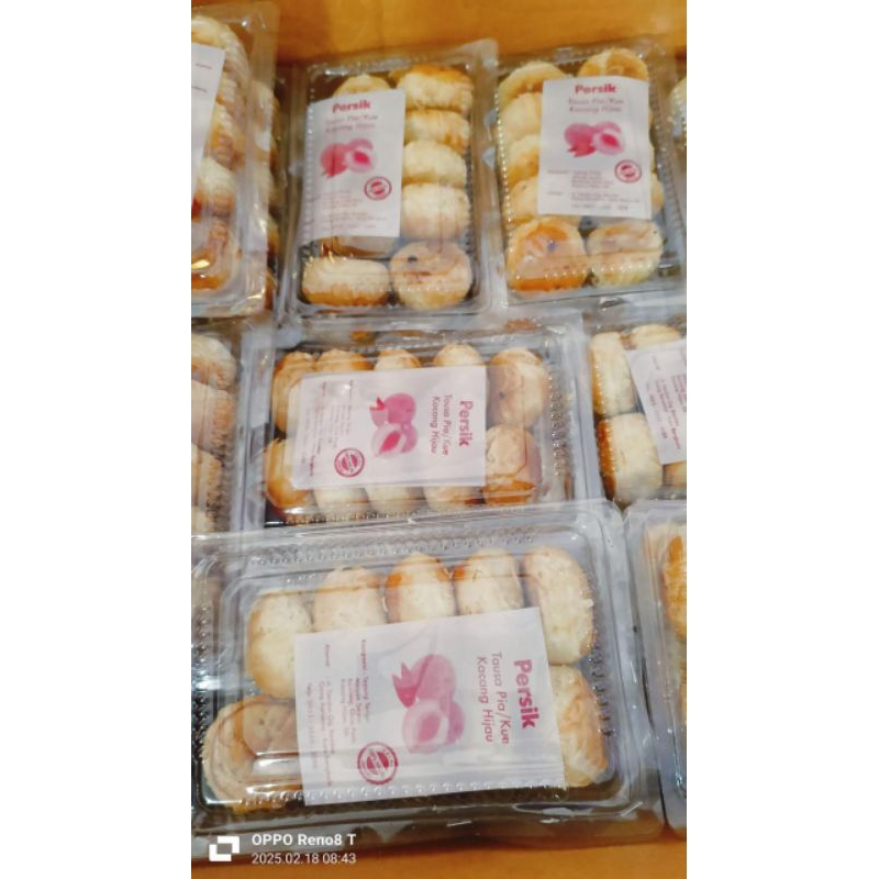

BAKPIA KACANG HIJAU TAU SA PIA PERSIK Vegetarian Bengkalis