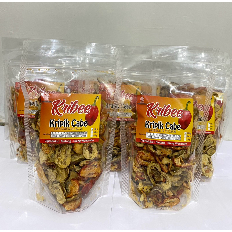 

KERIPIK CABAI - keripik cabe gendot- kribe
