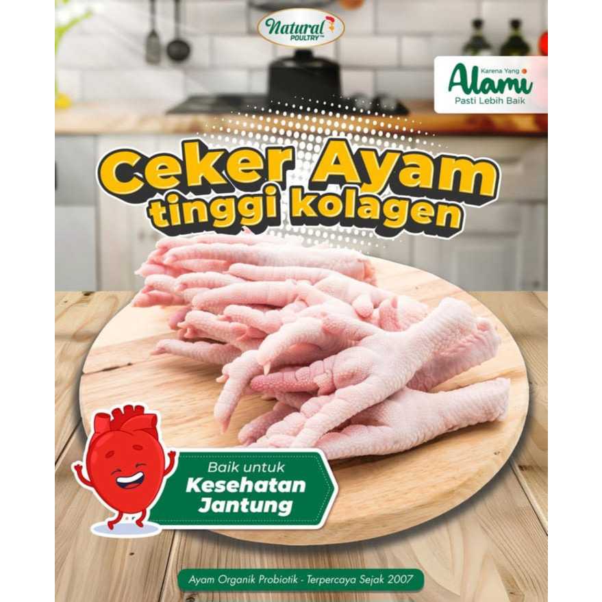 

CEKER - KULIT - HATI TANPA AMPELA NATURAL POULTRY CEKER AYAM PROBIOTIK ORGANIK