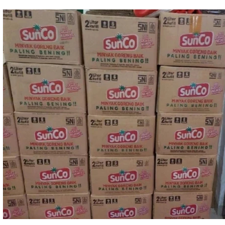 

Minyak Sunco 2 Liter in 1 Dus Promo, harga per pouch