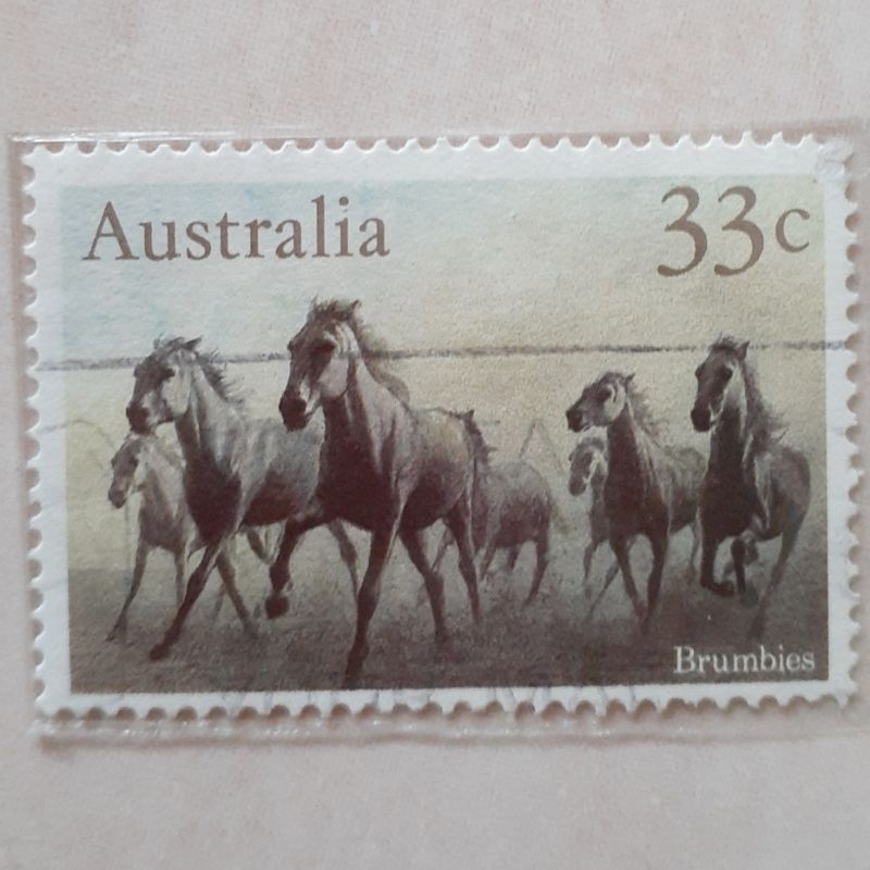

Perangko Australia Horses (Brumbies (Wild Horses)) Tahun 1986