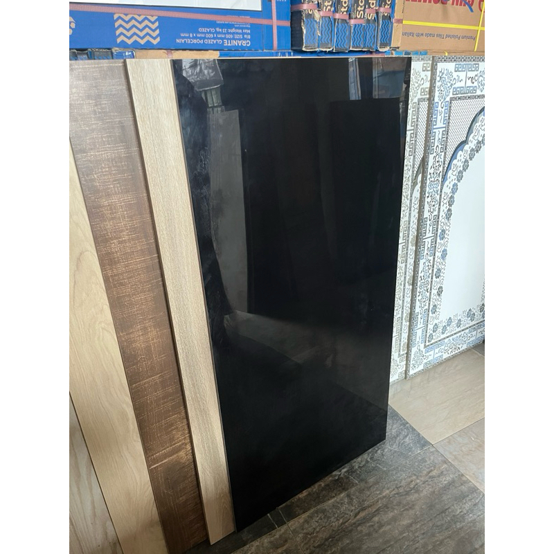 Granit hitam polos 60x120 pure black Valentino gress/Rudy Gress