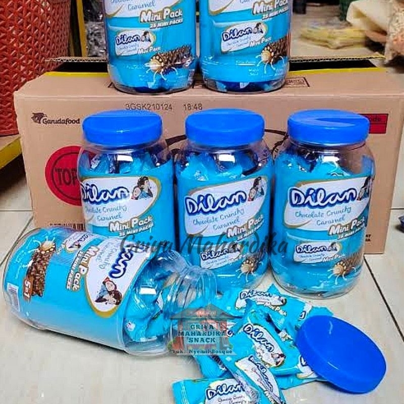 

Dilan 1 Toples isi 25 pcs Snack Kiloan
