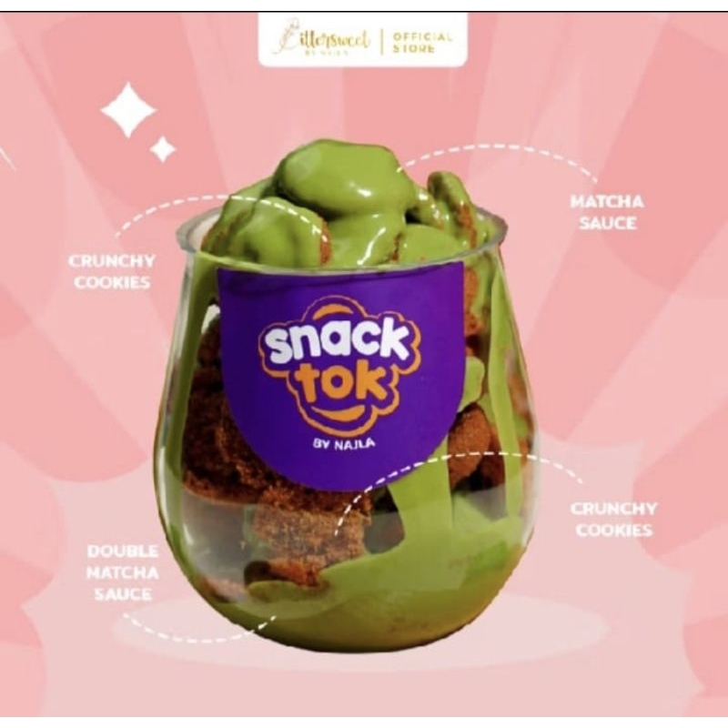 

BITTERSWEET BY NAJLA - SNACKTOK FULL COOKIES MATCHA
