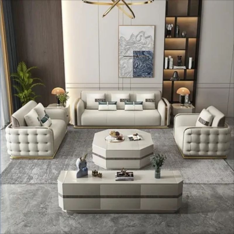 sofa mewah model terbaru 2025 untuk ruang tamu premium