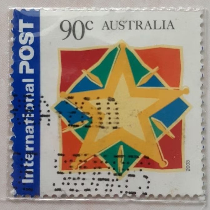 

Perangko Australia Greeting Stamps - Peace and Goodwill (Star) Tahun 2003