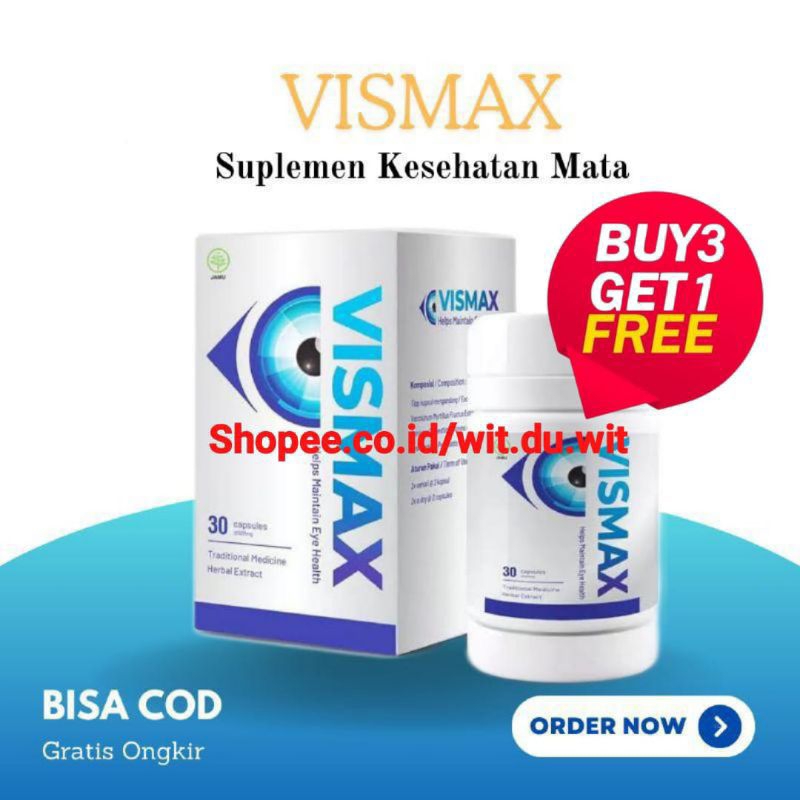 VISMAX OBAT MATA ORIGINAL OBAT MATA MINUS KATARAK RABUN  VISMAX OBAT MATA MINUS