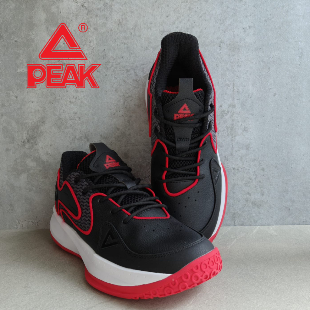 PEAK Basketball Shoes Streetball Edition Red