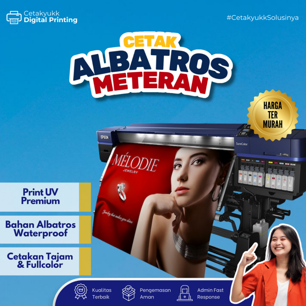 

CETAK ALBATROS INDOOR METERAN