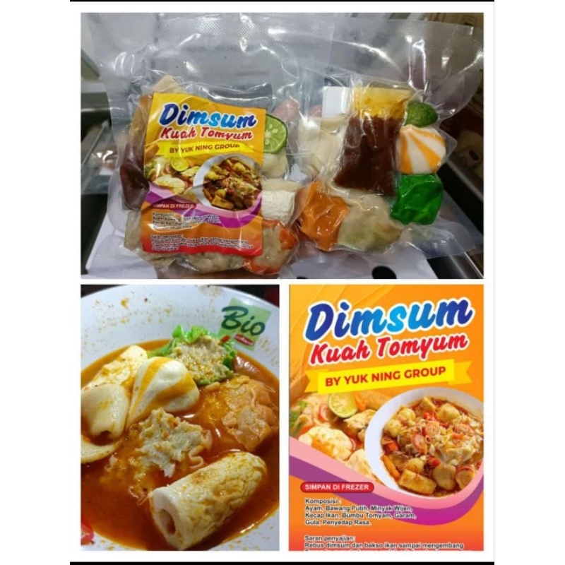 

Dimsum kuah tomyam yukning (produk asli dari produsen yukning)