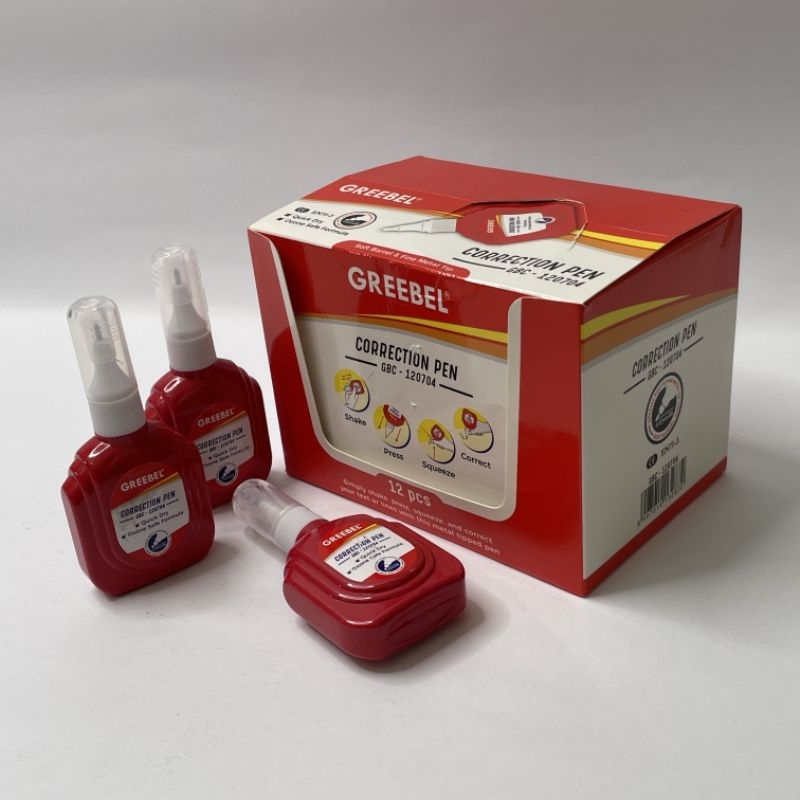 

Correction pen greebel tipe x cair GBC-120704 (12pcs)